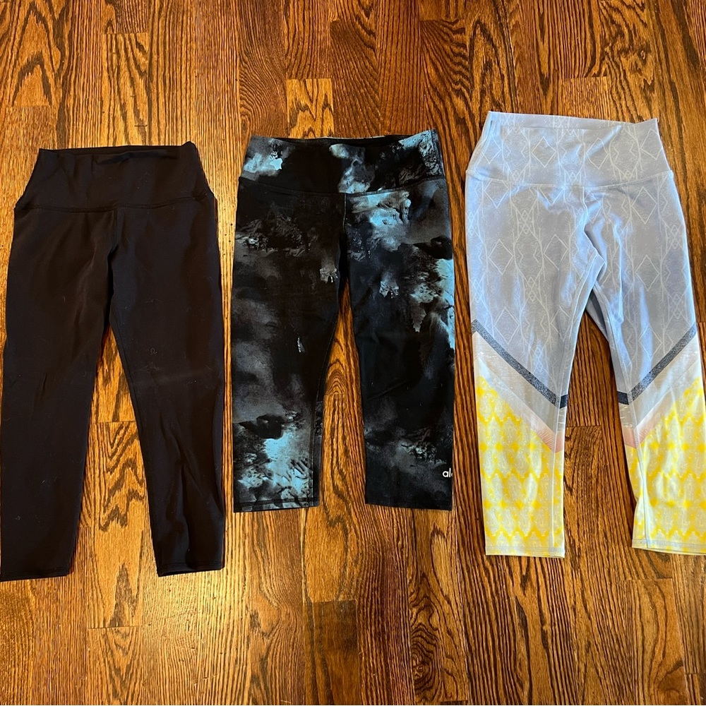 Alo Capri Leggings - Set of 3